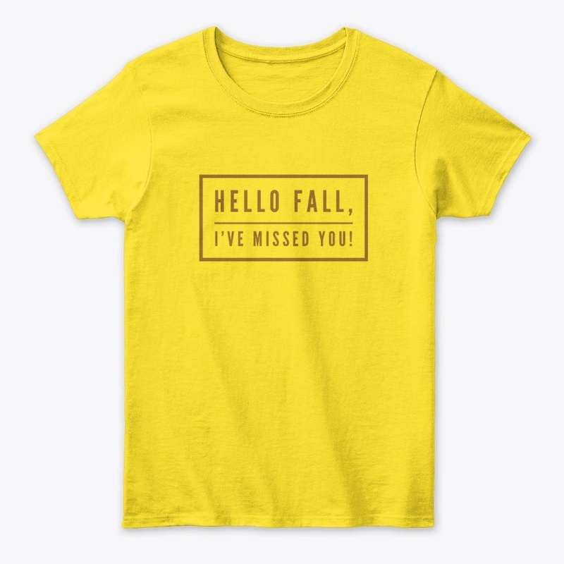 Hello Fall, I've Missed You!