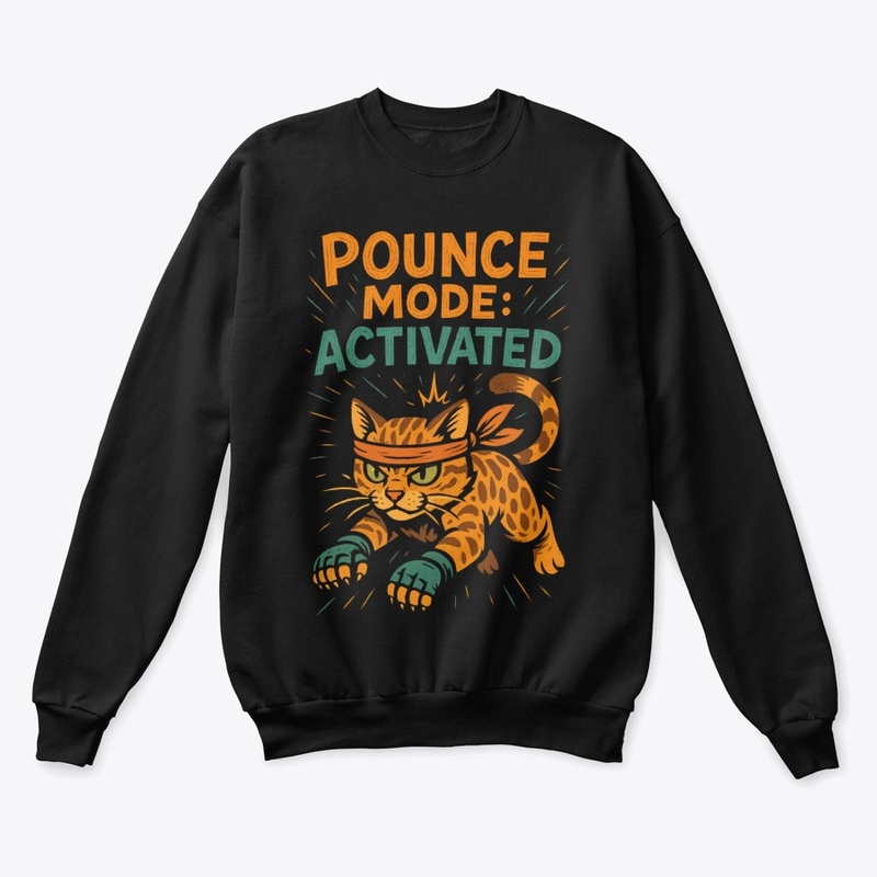 Pounce Mode: Activated - Bengal Cat 