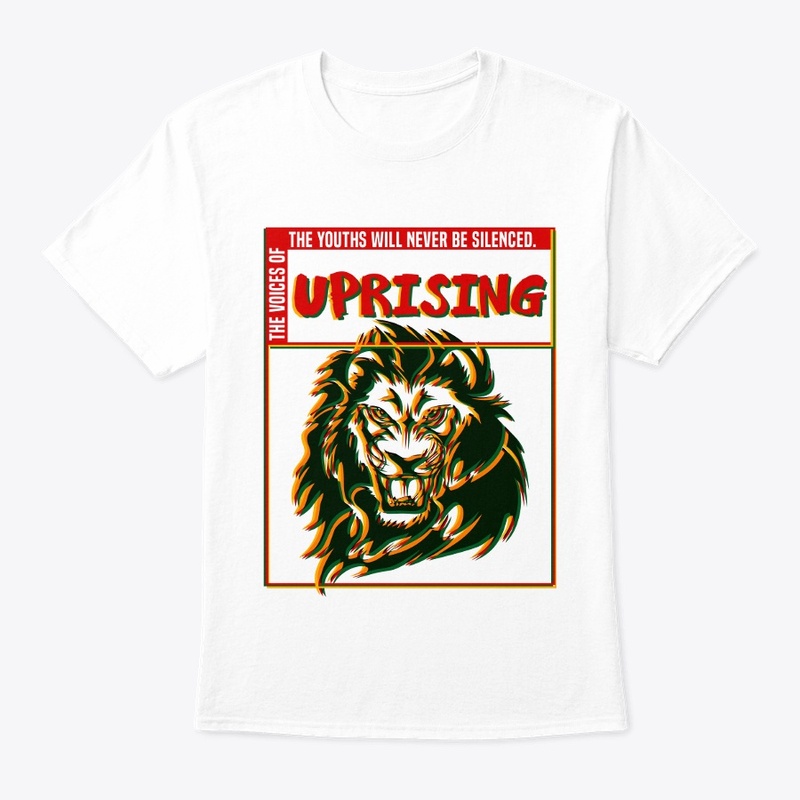 Uprising Letter Print T-Shirt