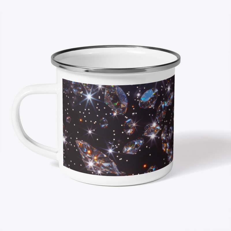 Cosmic Radiance: Starlight Gem Mug
