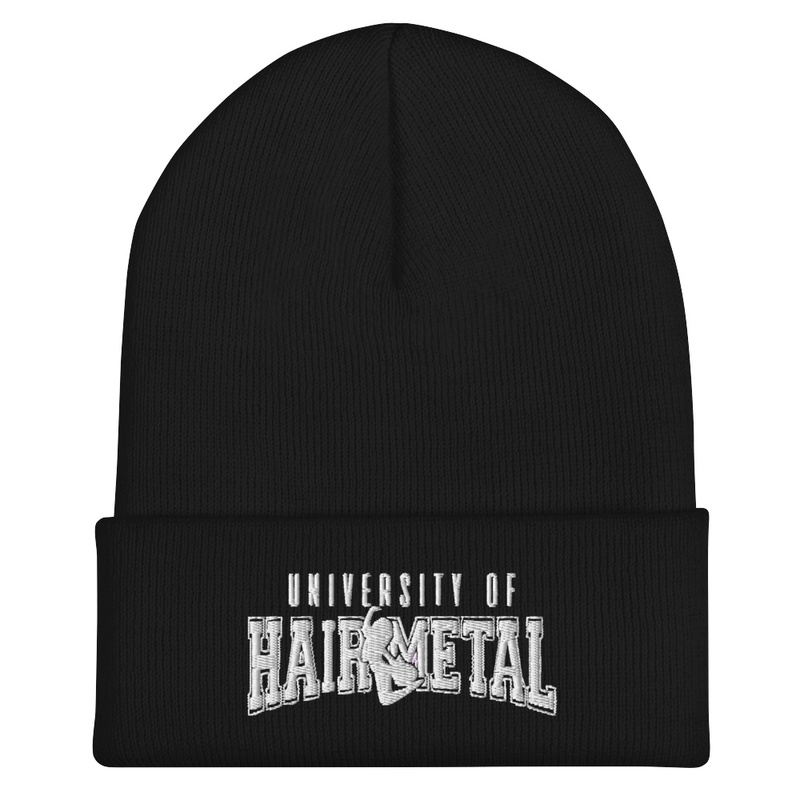 University of hair metal cap multiple 