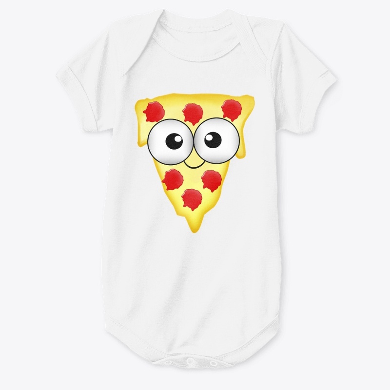 Boys Pizza Character T shirt