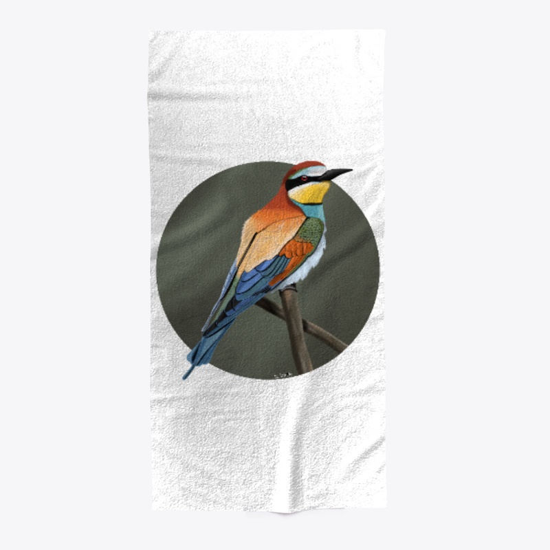 jz.birds Bee-Eater Bird Illustration