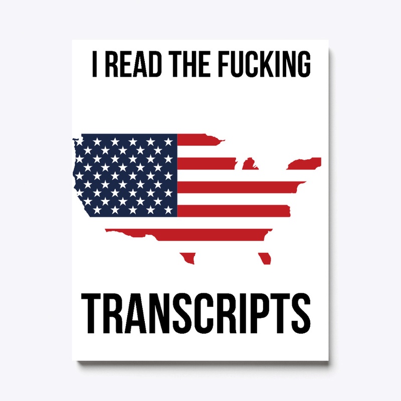 I Read the Transcripts