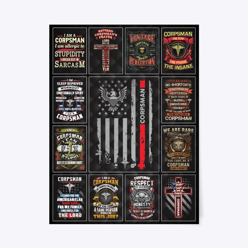 Awesome Corpsman Collage Product