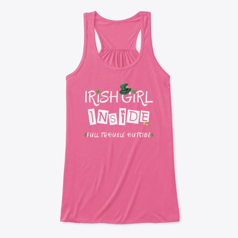 Irish girl inside -S.Patrick day