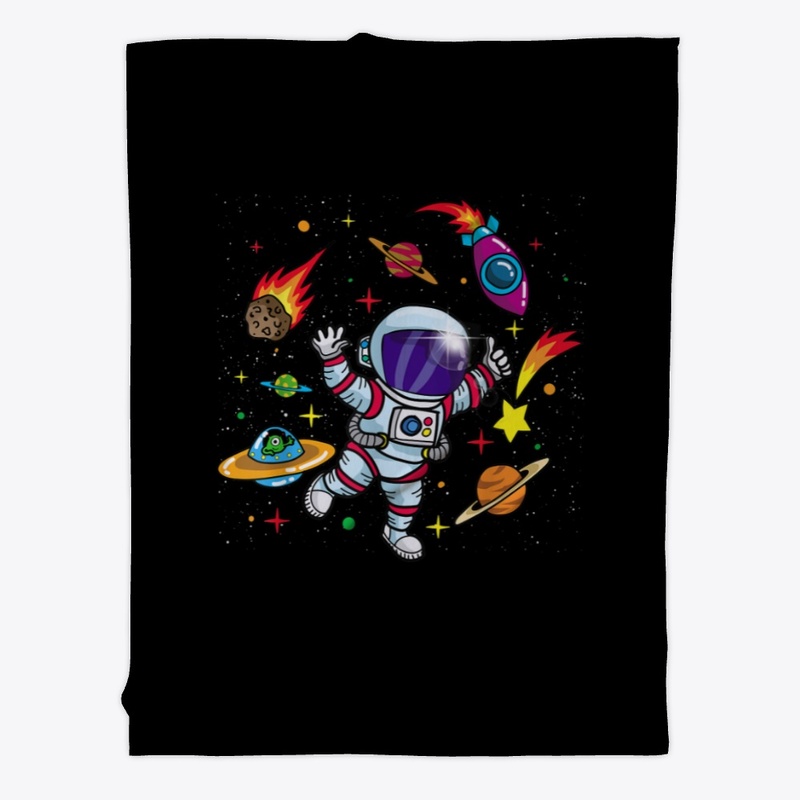 Outer Space Astronaut