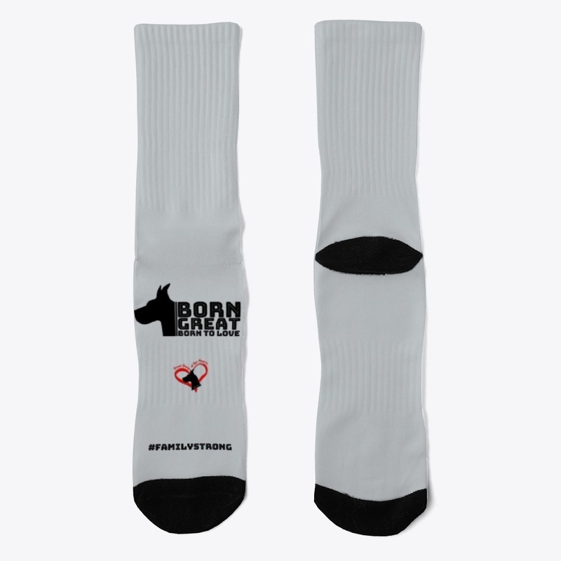GDH BORN GREAT Socks