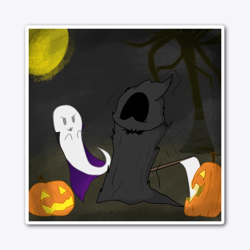 REAPER T Scared to Death Sticker