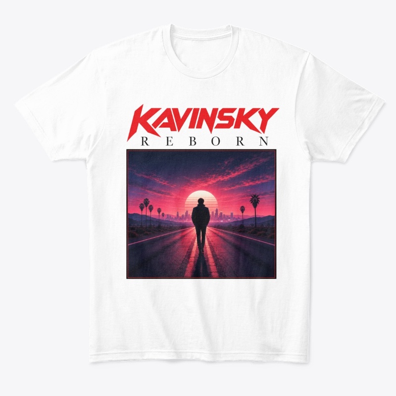 Kavinsky Reborn Synthwave Graphic Tee