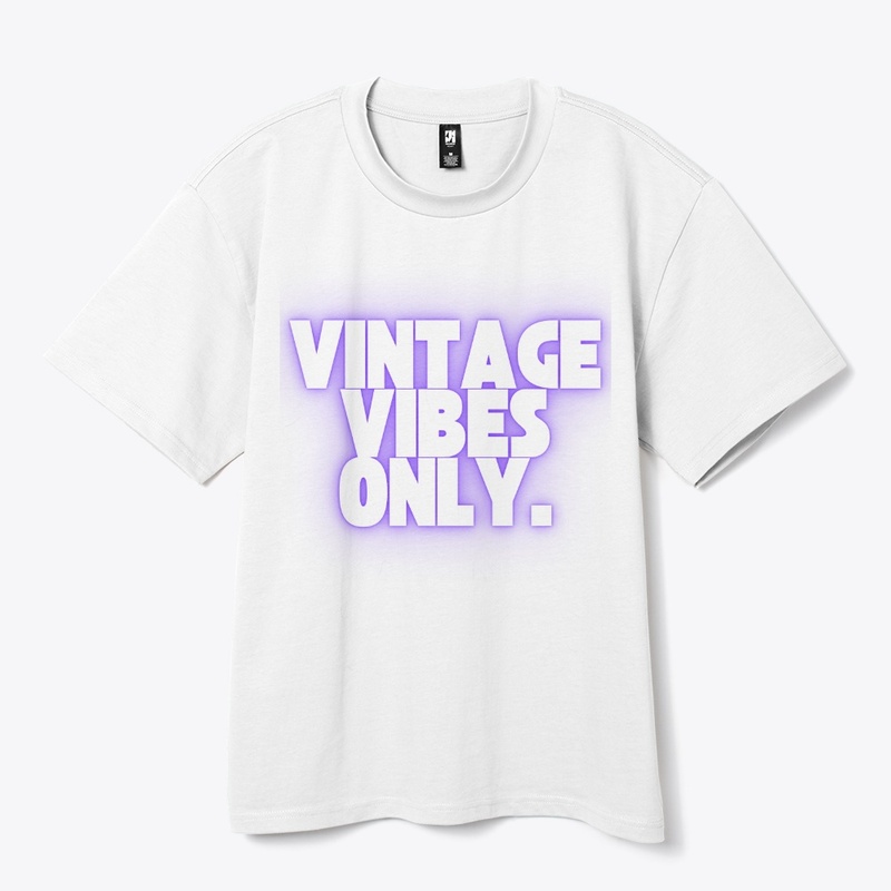 Vintage Vibes Only T-Shirt Design