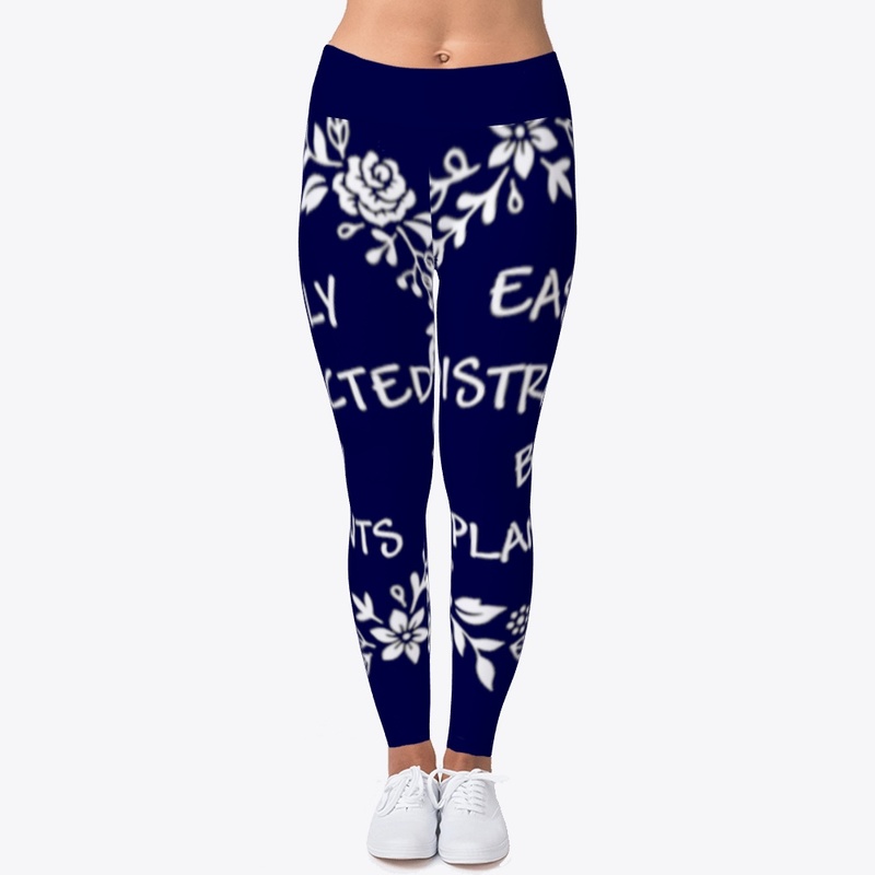 VEGAN. EASILY DISTRACTED BY PLANTS