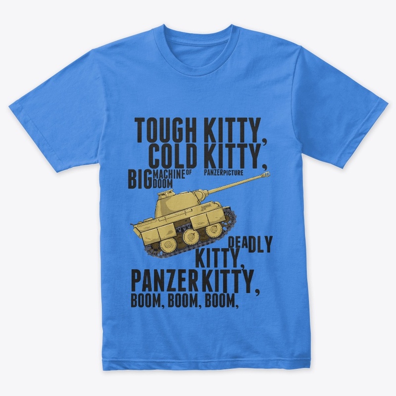 Tough Kitty Cold Kitty - Panther T-Shirt