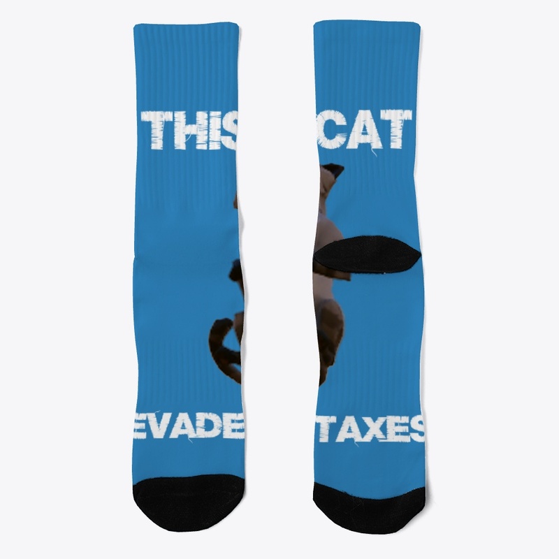 This cat evades taxes