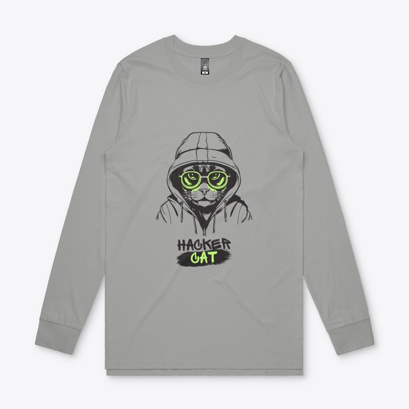 Hacker Cat T-Shrit