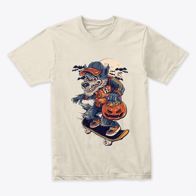 Spook-tacular Halloween Wolf