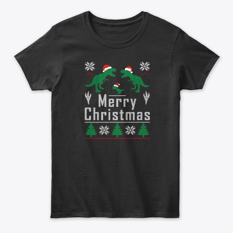 Christmas Dinosaur Rex Pajamas Men Boys 