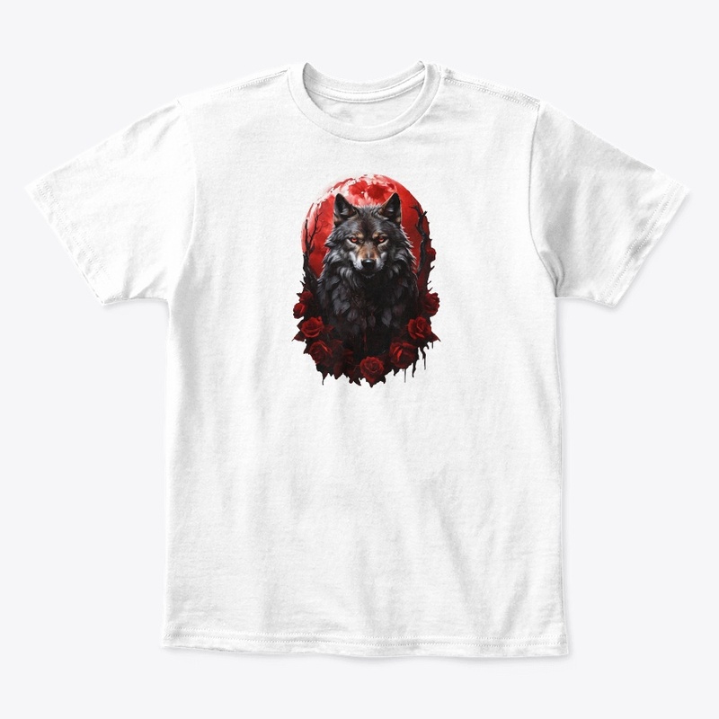 Blood Moon Wolf Night Stalker