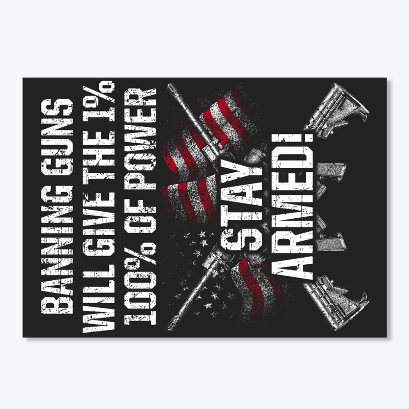 PATRIOTIC - BANNING GUNS M 0056