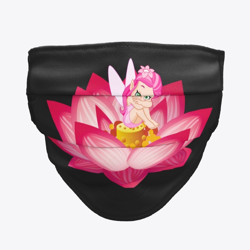 Cute Fairy Water Lily Design