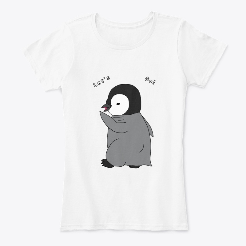 Let's Go! - Cute Baby Penguin Design