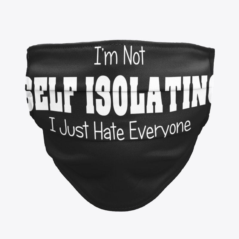 Self Isolating Funny Quarantine T-shirt