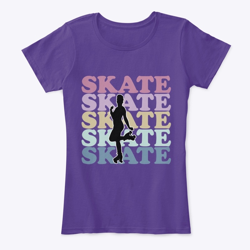 Roller Skater Silhouette 
