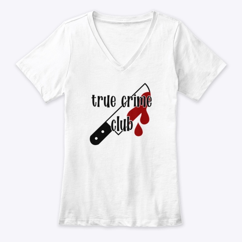 True Crime Club - black + red
