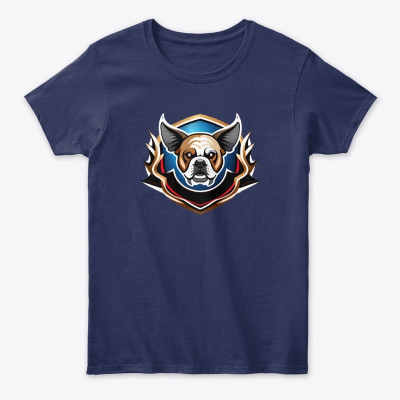 Bulldog tshirt and hoodie