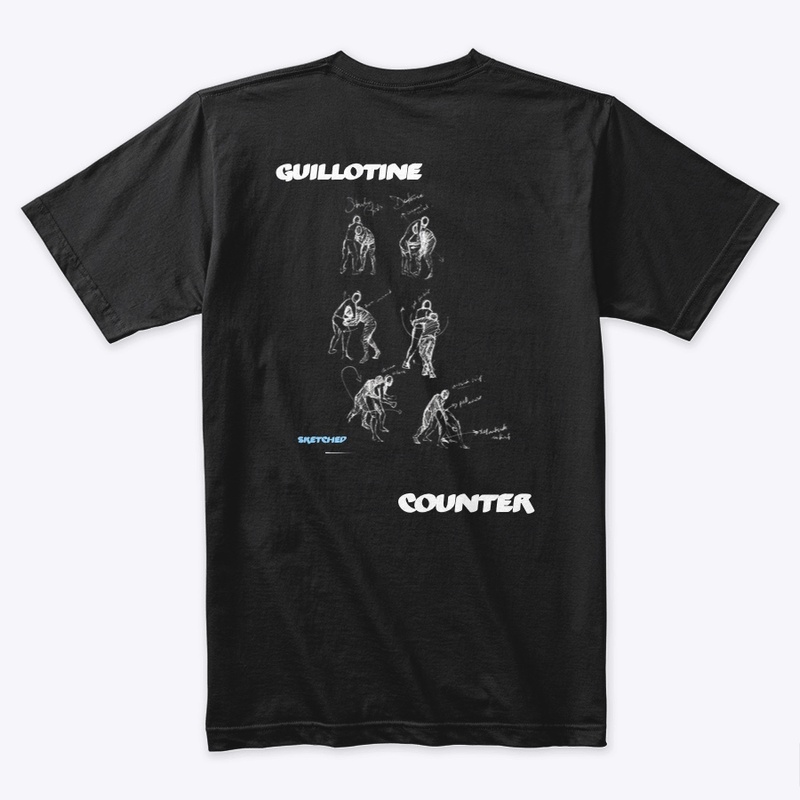 Standing guillotine counter by Sketched