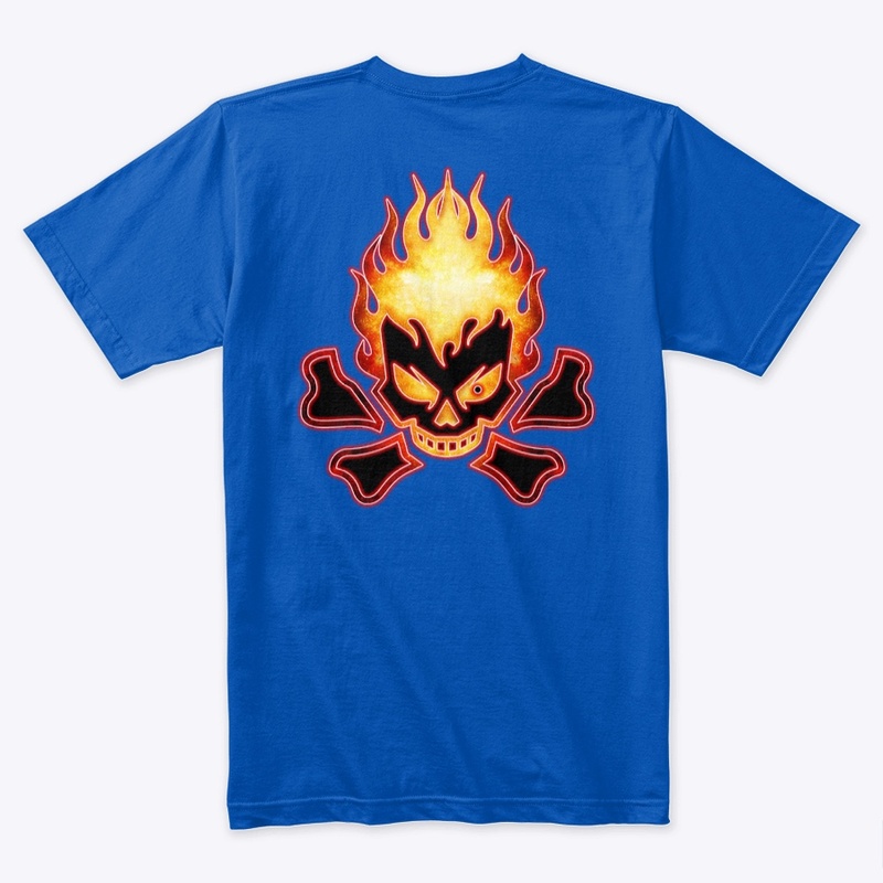 Flaming Skull