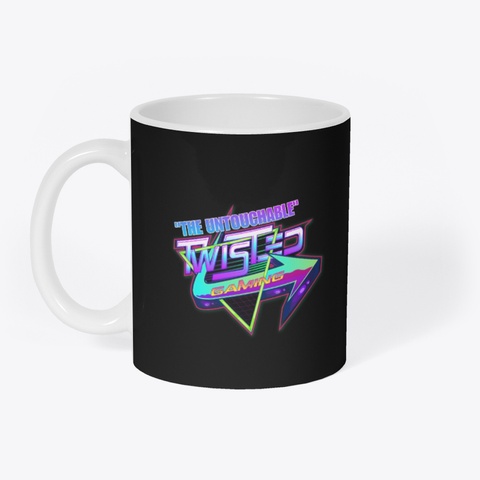 Twisted Gaming Tv Black T-Shirt Front