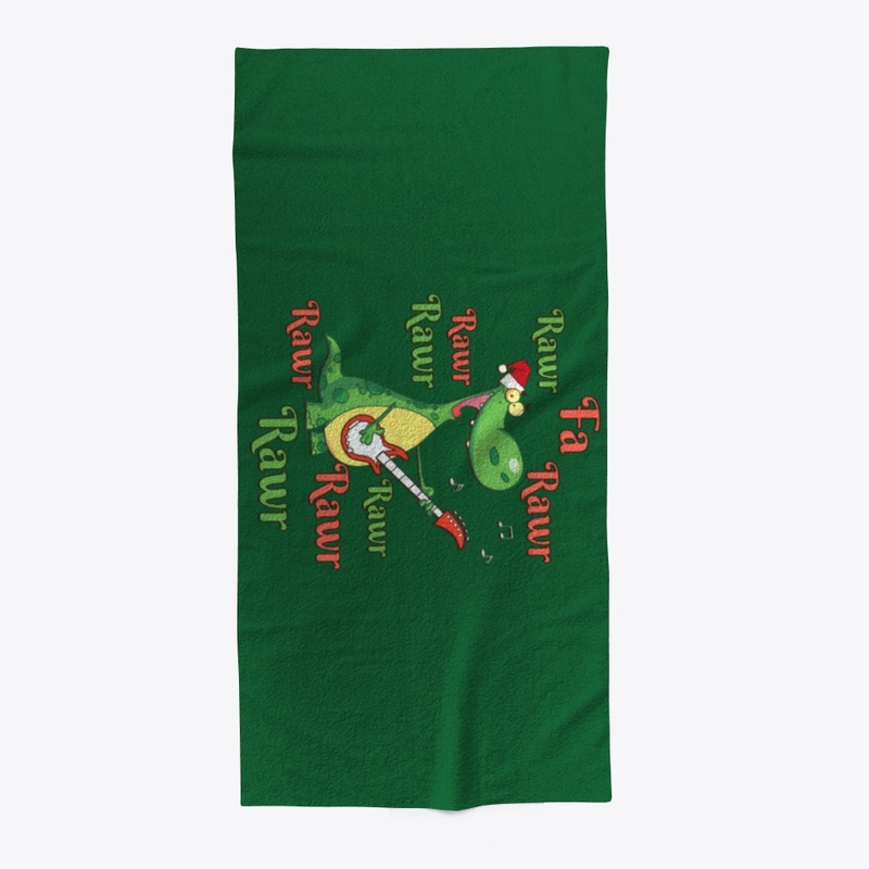 Santa Dinosaur Fa Rawr Rawr Rawr