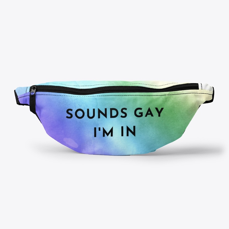 Sounds Gay I'm In, Pride Watercolour