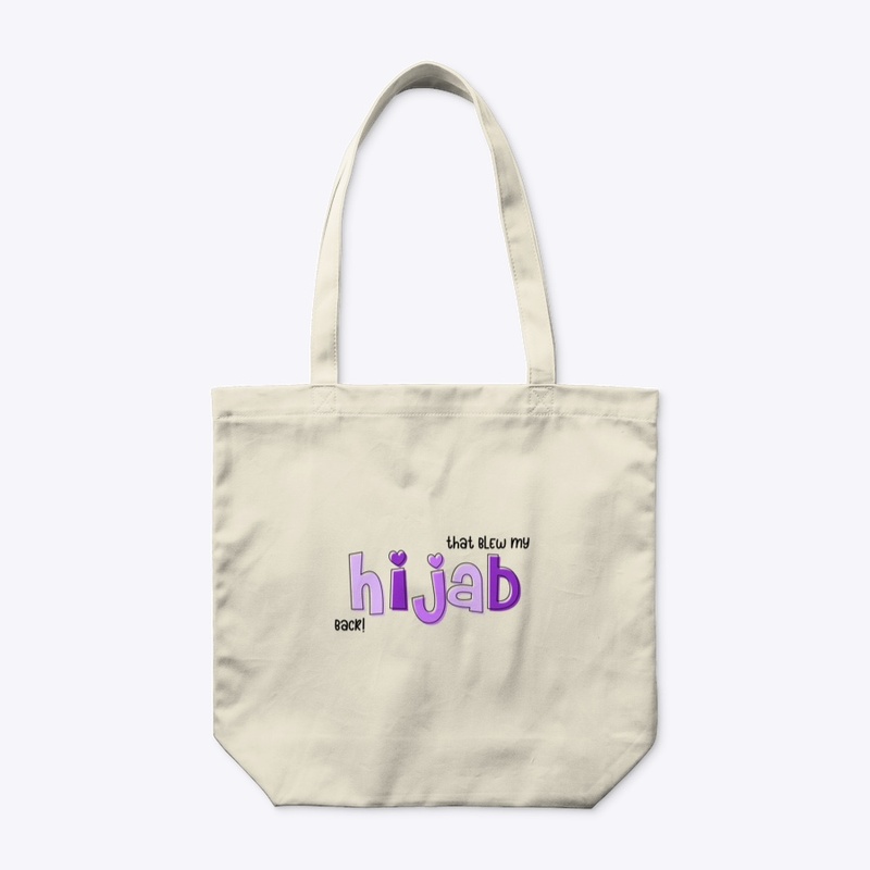 That Blew My Hijab Back - purple