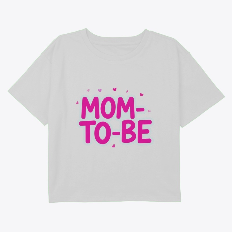 MOM TO BE Confetti Maternity Tee