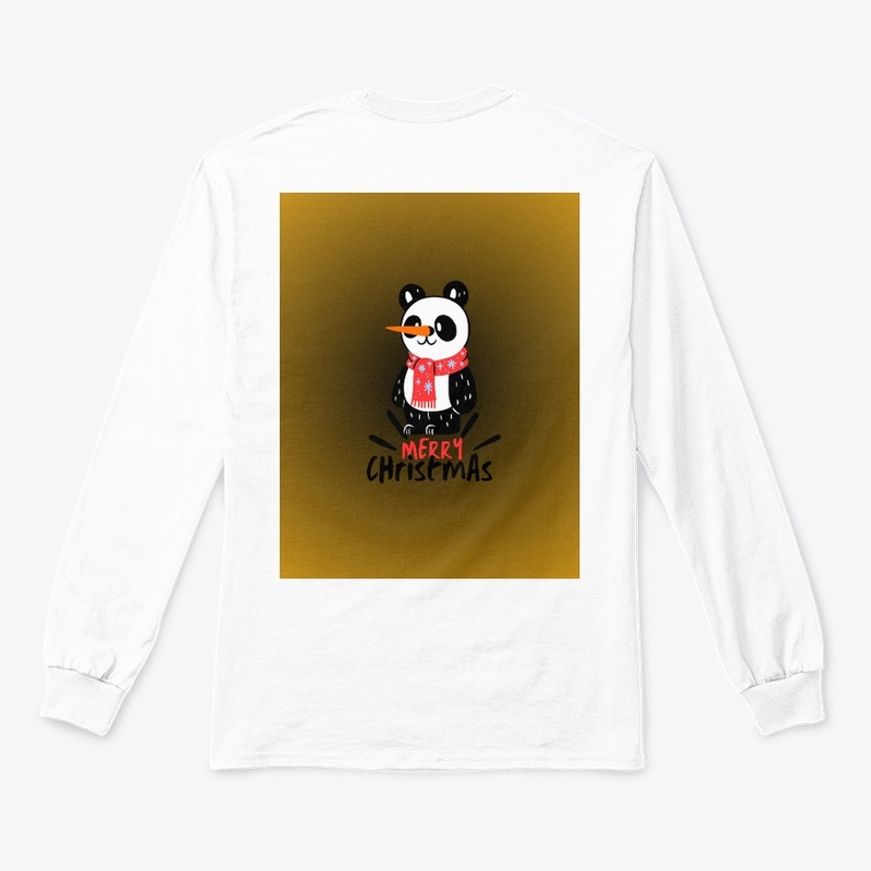 Snowman Print Tshirt Christmas.