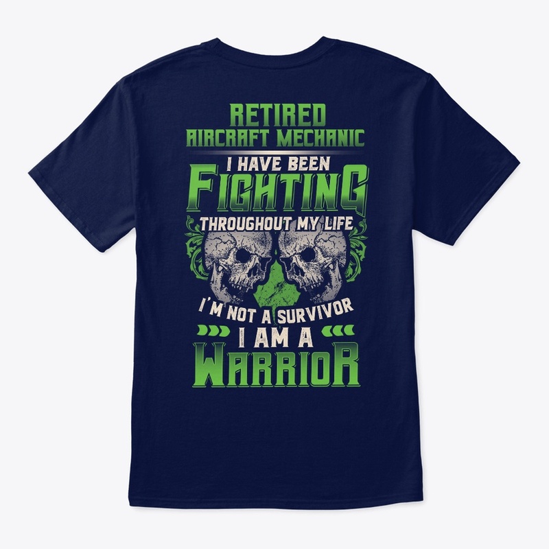 Retired Aircraft Mechanic Warrior Shirt 