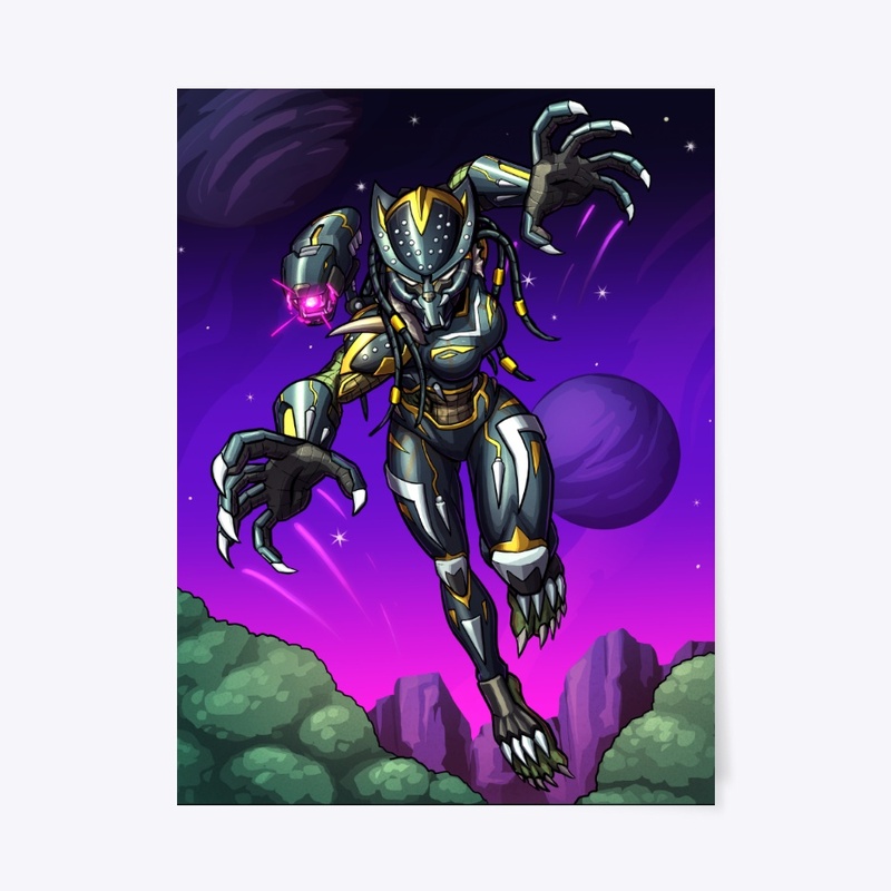 The Obsidian Panther (With Dreadlocks )