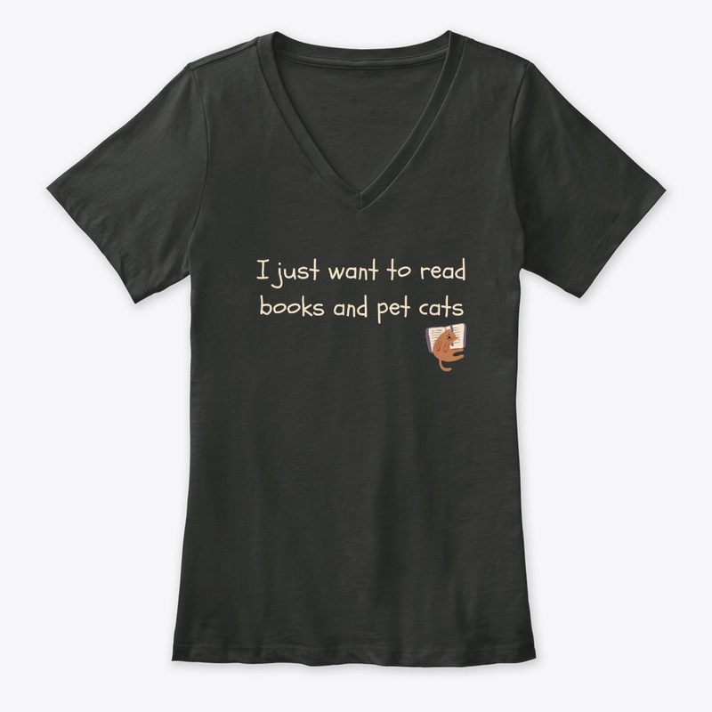 Books and cats design