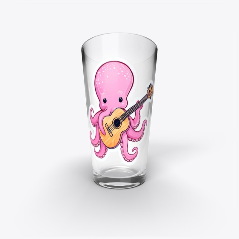 Octopus Playing Guitar