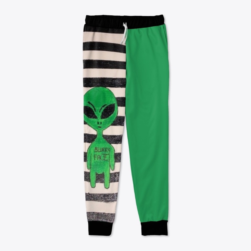 Striped Alien Joggers