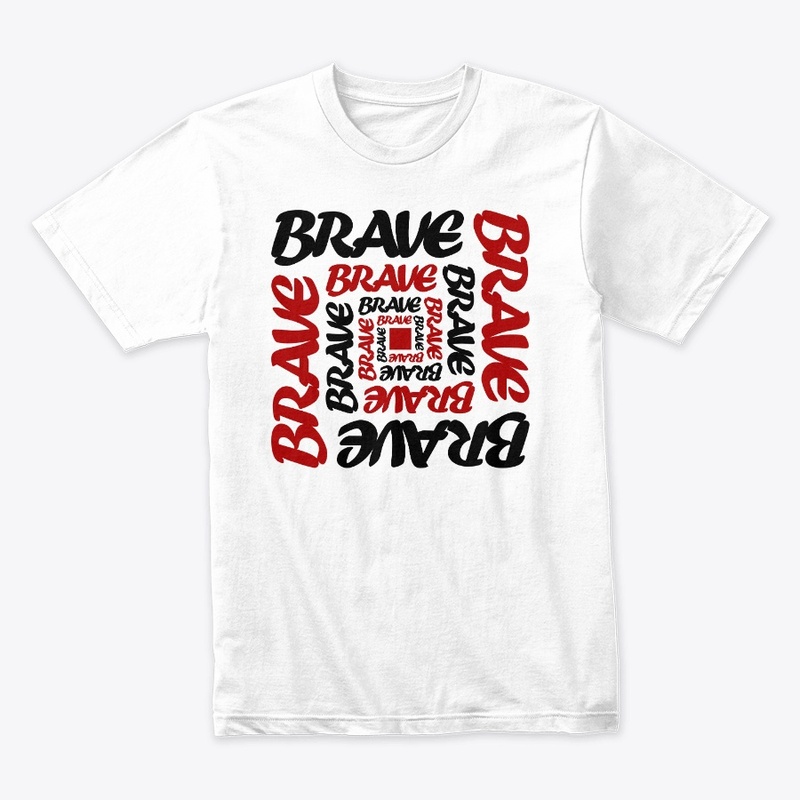 Brave Logotype Square Light