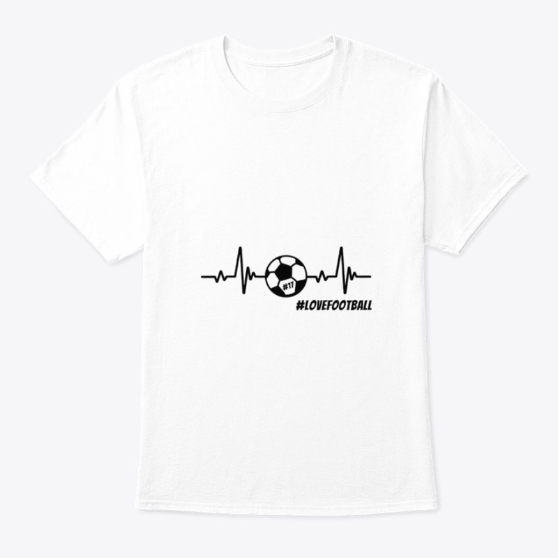 ⚽ Love Football – Heartbeat Soccer Shirt