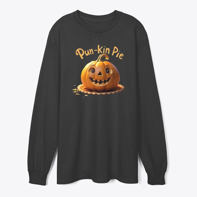 Pun-Kin Pie Halloween Pumpkin Pie