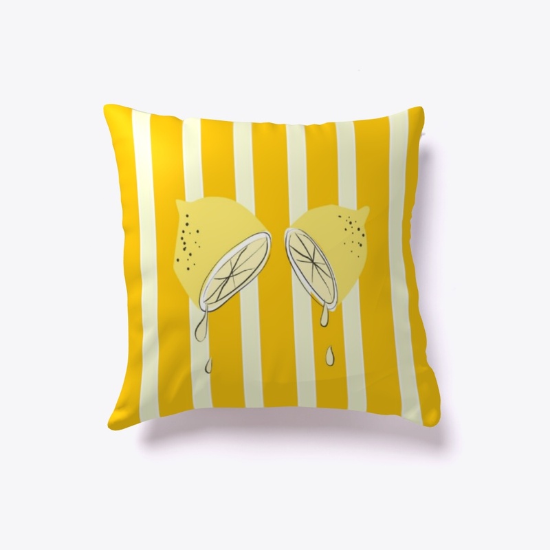 Lemon on Fruit Striped Colors