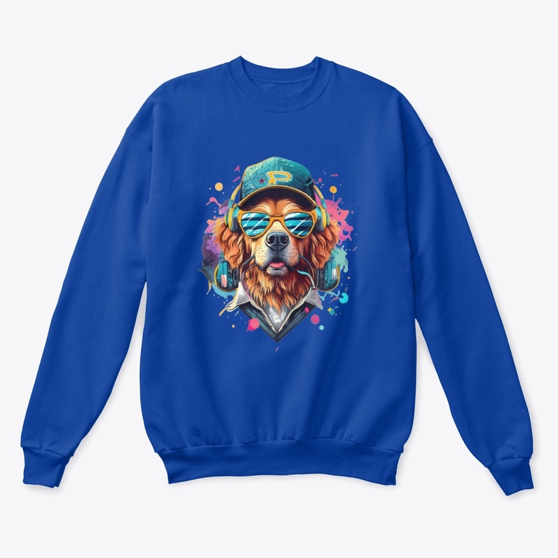 Paws and Play: Groovy Dog DJ Tee 🐾🎧