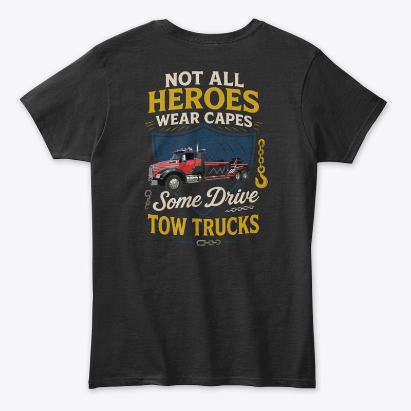 Tow Truck Hero – Back Print Design