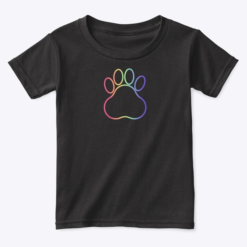 Rainbow Pride Paw