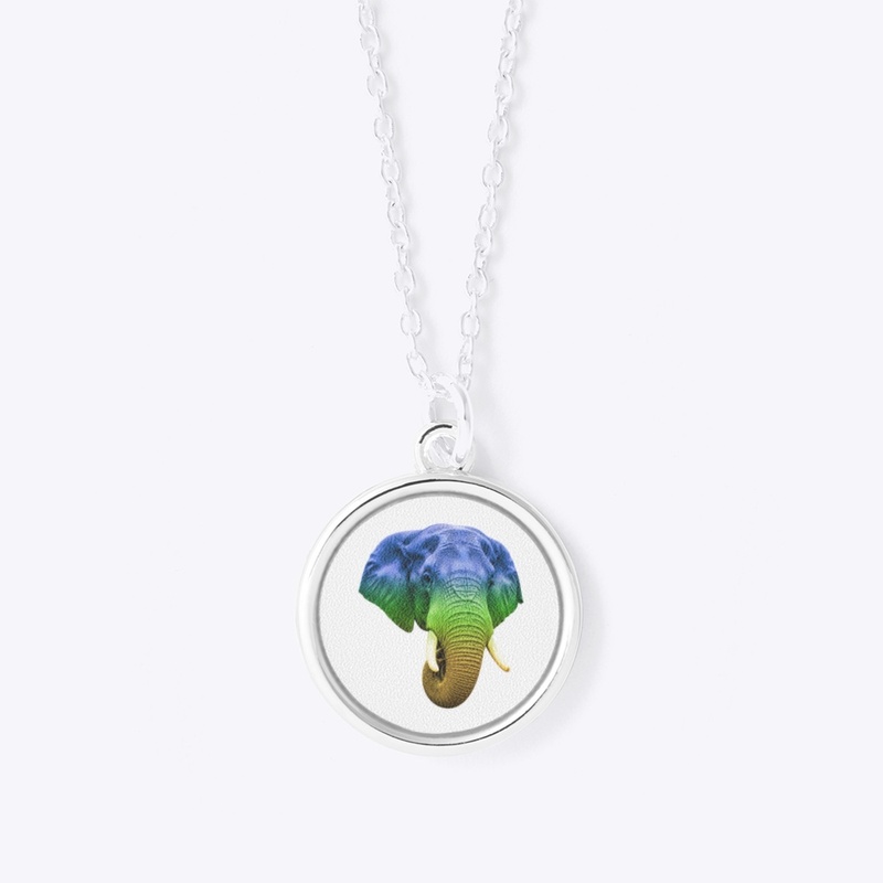 Multi-coloured Elephant